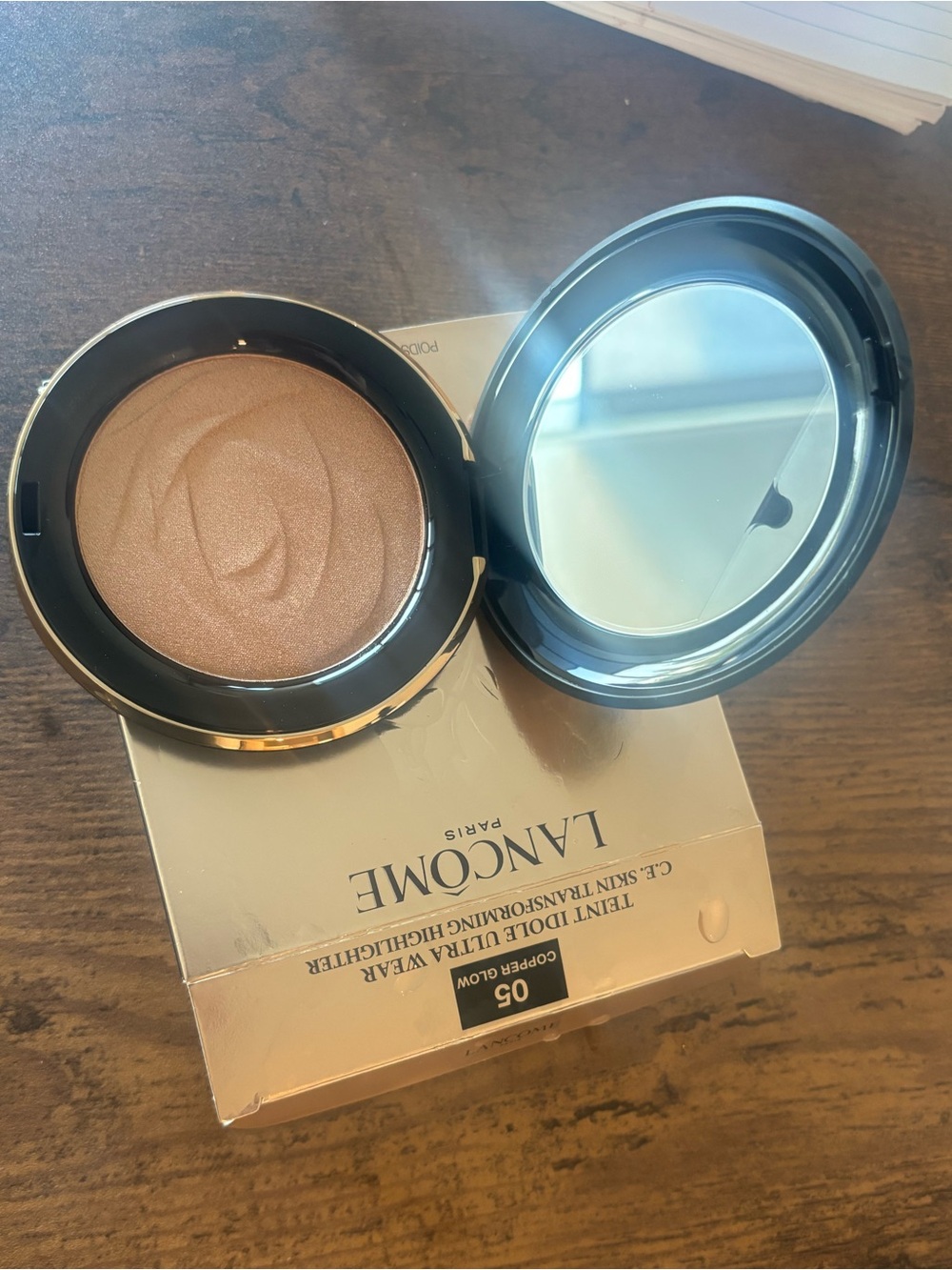 Lancôme Highlighter Compact - Warm Copper Bronze Glow